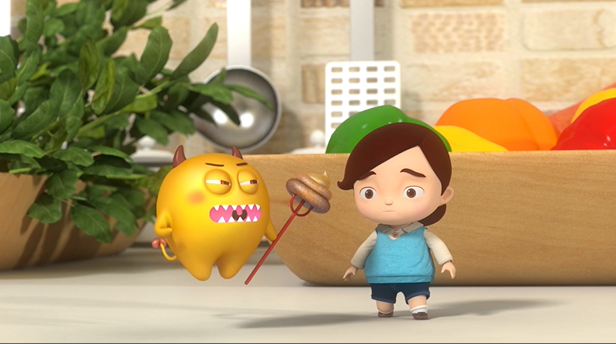 조리실에 세균이 나타났어요