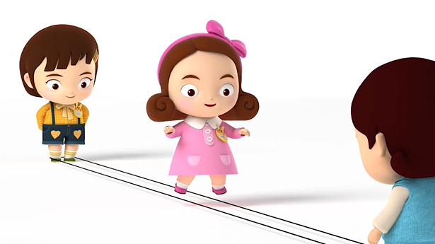 2줄 고무줄 놀이_꼬까신